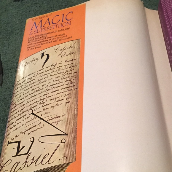 Vintage 1974 “Encyclopedia of Magic & Superstition” Hardcover - Picture 5 of 8